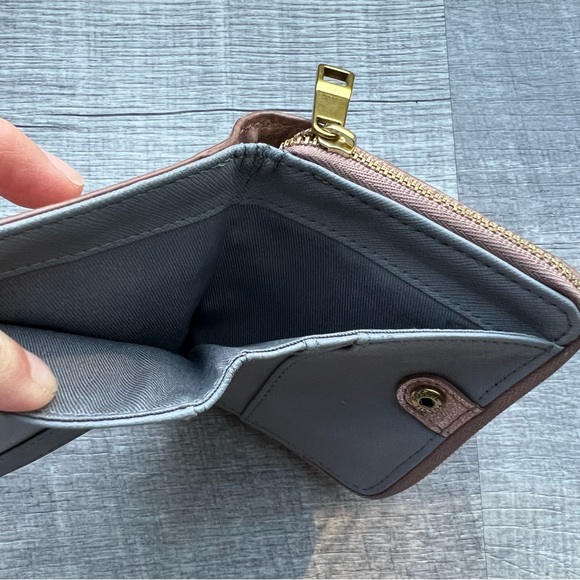 Fossil Emma RFID Mini Multi Wallet Rose Gold-Tone One Size - Picture 9 of 13